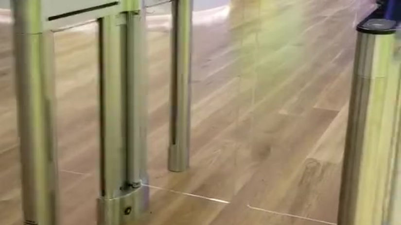 Dynamic Security - Alvarado SU5000 Turnstiles Installed at New Tencent USA Palo Alto HQ